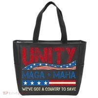 Unity Maga Maha WeVe Got A Country To Save American Flag Tote Bag thumb 0