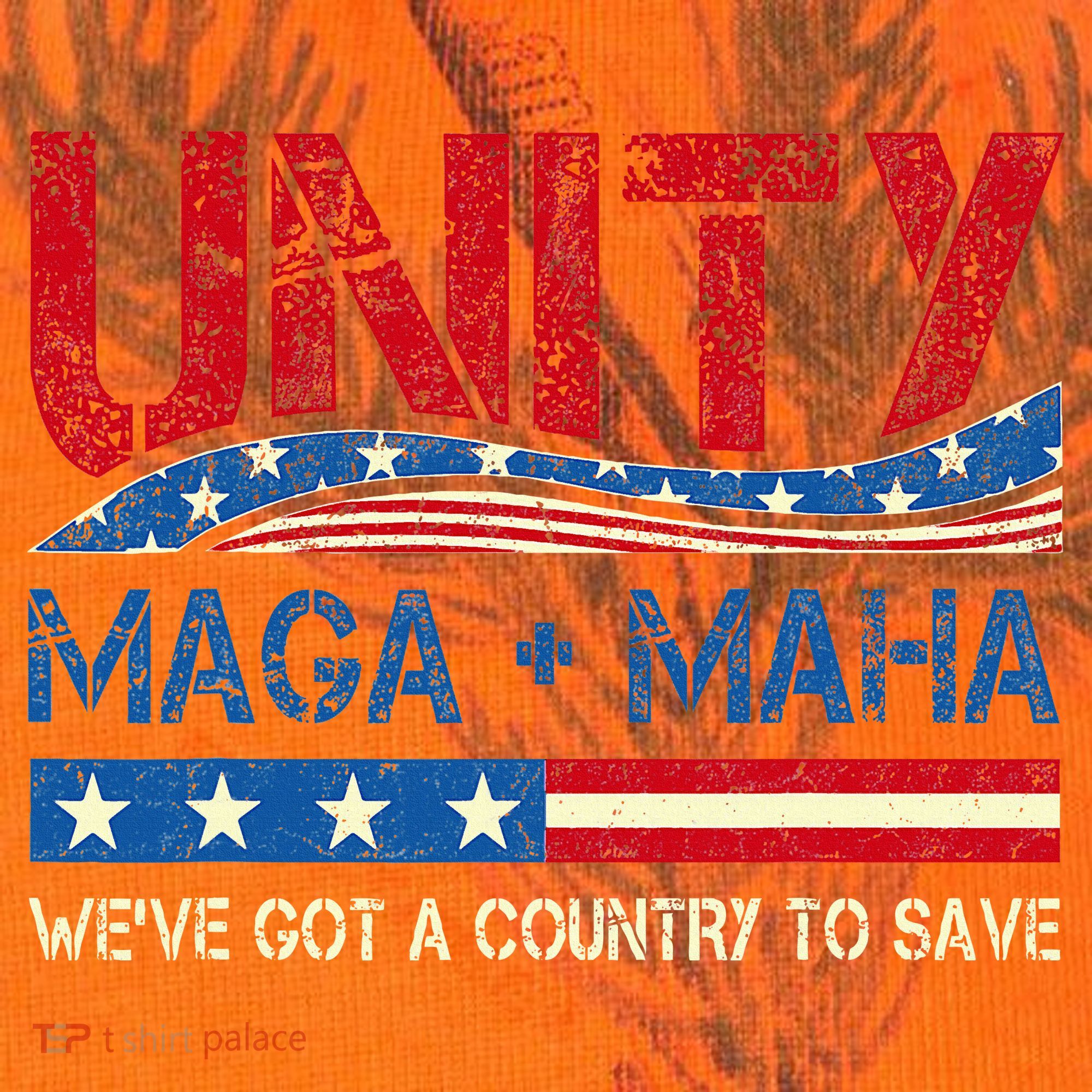 Unity Maga Maha WeVe Got A Country To Save American Flag Kati Licensed 12" Camo Cuffed Beanie