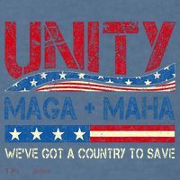 Unity Maga Maha WeVe Got A Country To Save American Flag Garment-Dyed Sweatshirt thumb 2