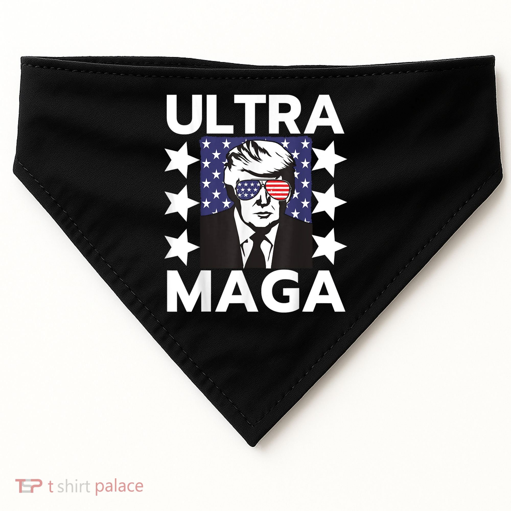 Ultra Maga Make America Great Again USA-Made Doggie Bandana