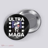 Ultra Maga Make America Great Again Button thumb 0