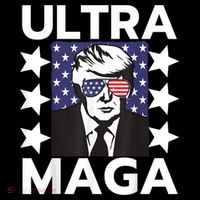 Ultra Maga Make America Great Again Button thumb 1