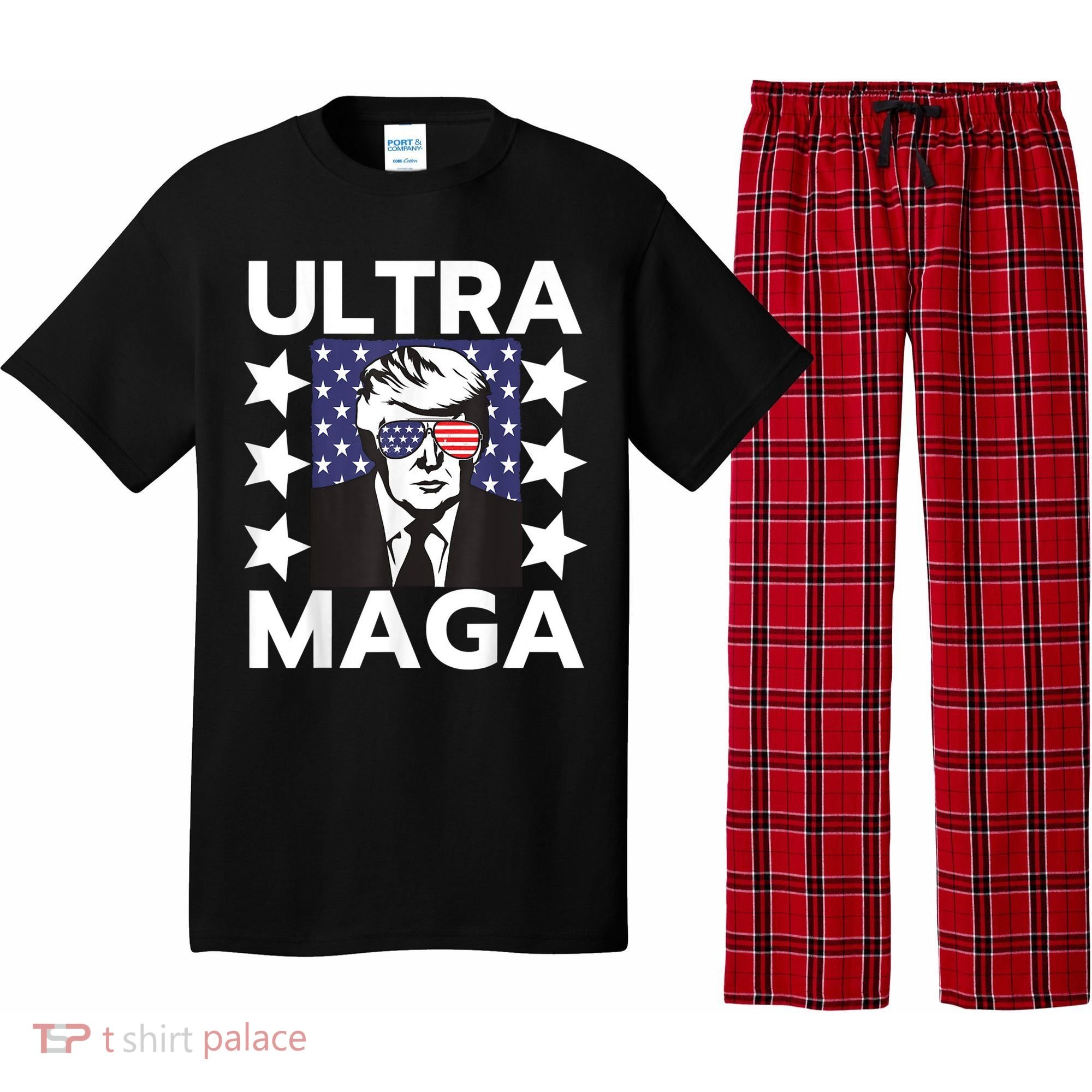 Ultra Maga Make America Great Again Pajama Set