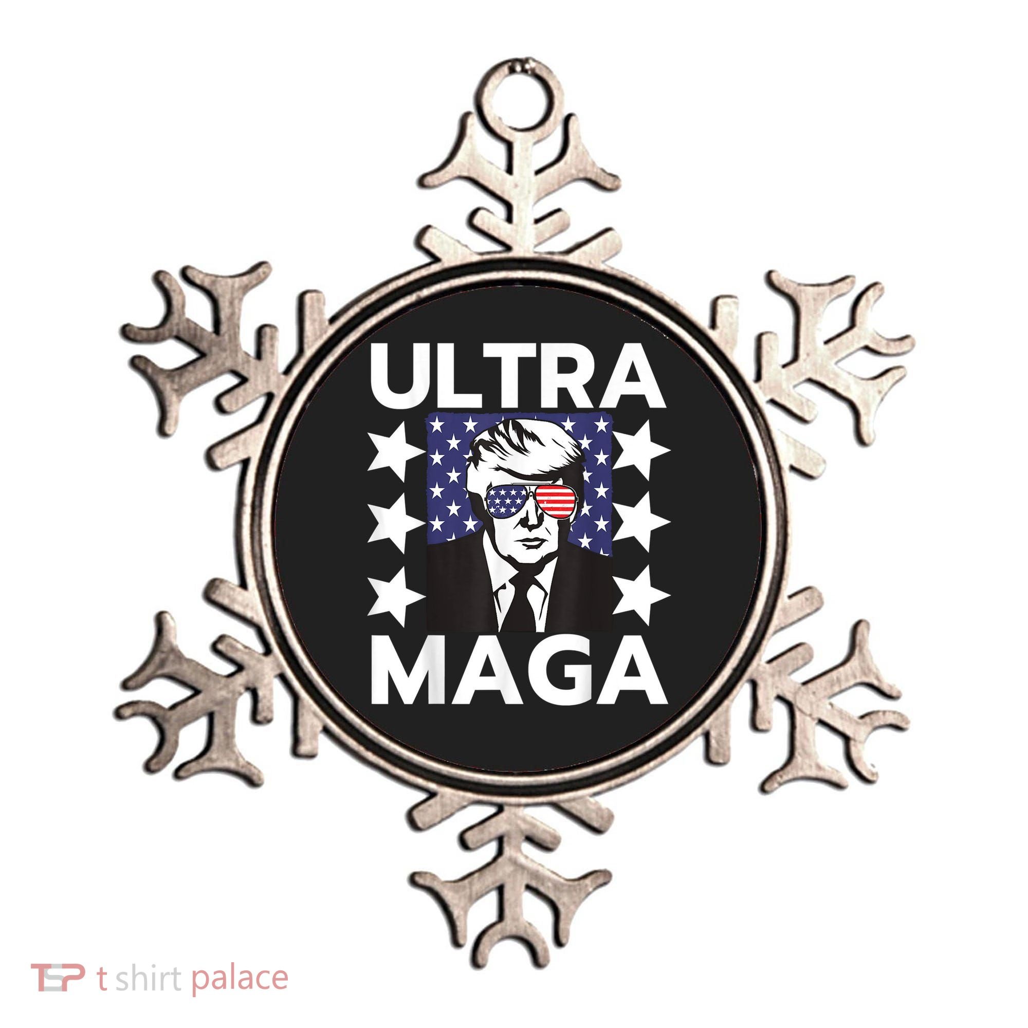 Ultra Maga Make America Great Again Ornament