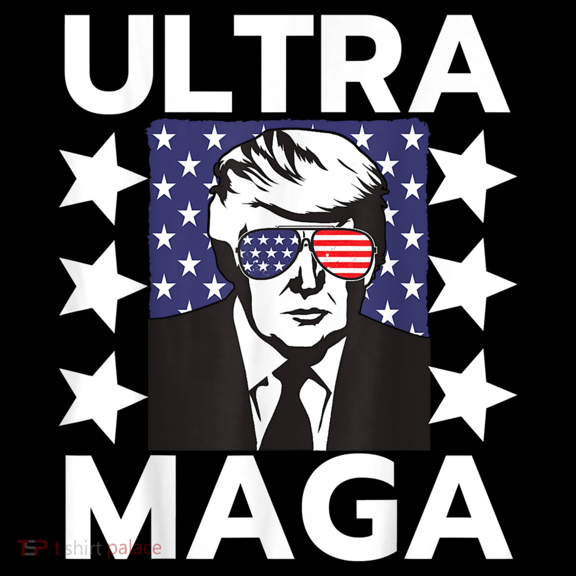 Ultra Maga Make America Great Again Ornament