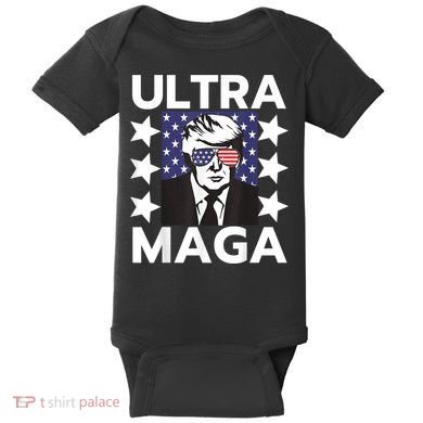 Ultra Maga Make America Great Again Baby Bodysuit