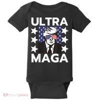 Ultra Maga Make America Great Again Baby Bodysuit thumb 0