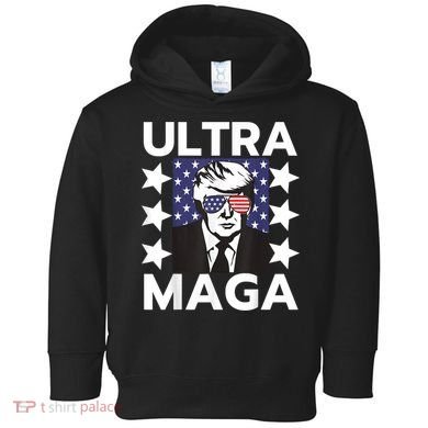 Ultra Maga Make America Great Again Toddler Hoodie