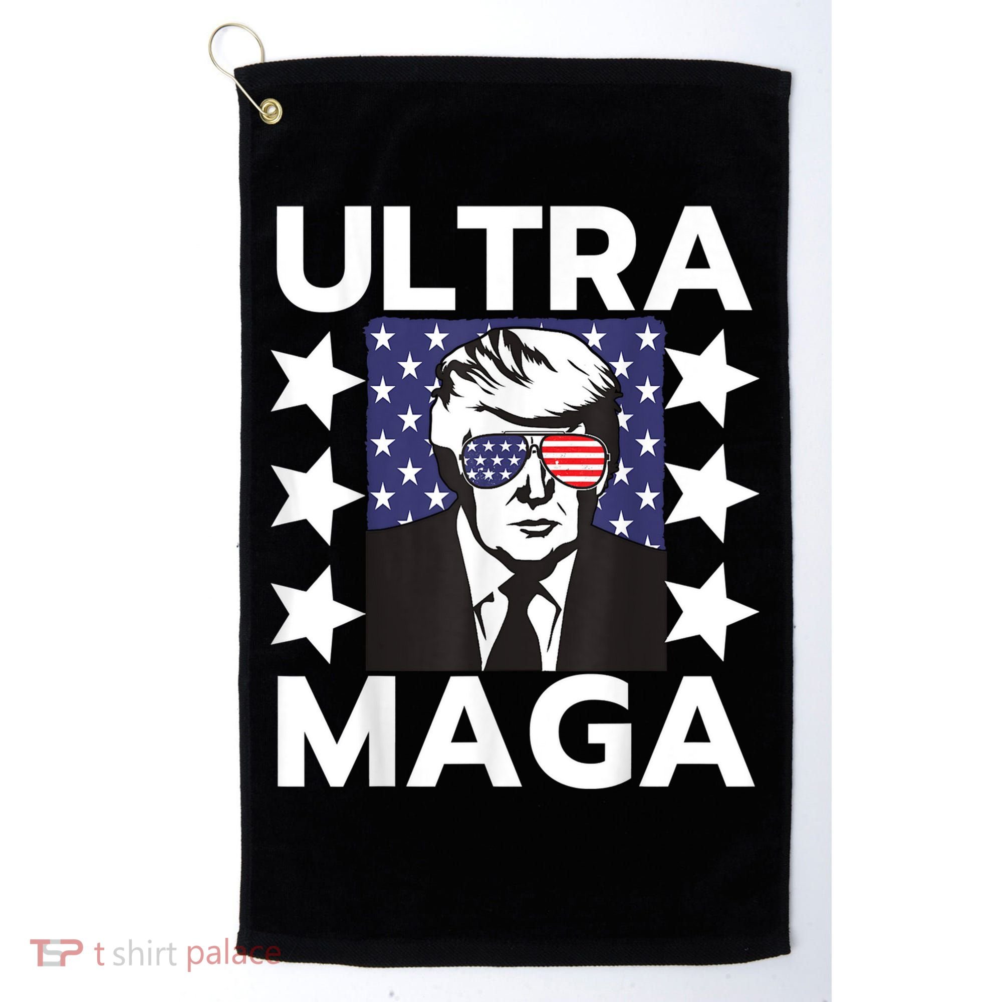 Ultra Maga Make America Great Again Golf Towel