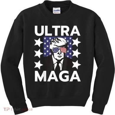 Ultra Maga Make America Great Again Kids Sweatshirt