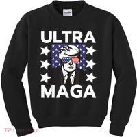 Ultra Maga Make America Great Again Kids Sweatshirt thumb 0