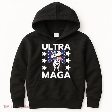 Ultra Maga Make America Great Again Kids Hoodie