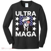 Ultra Maga Make America Great Again Kids Long Sleeve Shirt thumb 0