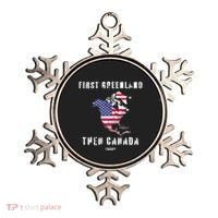 Updated Map Of America Canada And Greenland Trump Ornament thumb 0