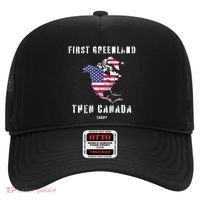 Updated Map Of America Canada And Greenland Trump Hat thumb 0