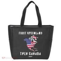 Updated Map Of America Canada And Greenland Trump Tote Bag thumb 0