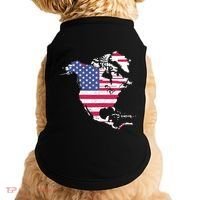 Updated Map Of America Canada And Greenland Trump Doggie Tank thumb 0