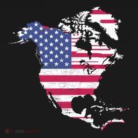 Updated Map Of America Canada And Greenland Trump Sweatshirt thumb 3