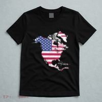 Updated Map Of America Canada And Greenland Trump T-Shirt thumb 5