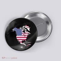 Updated Map Of America Canada And Greenland Trump Button thumb 0