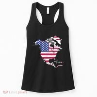 Updated Map Of America Canada And Greenland Trump Women's Tank Top thumb 0