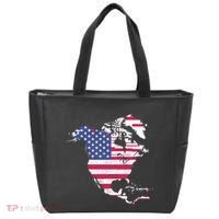 Updated Map Of America Canada And Greenland Trump Tote Bag thumb 0