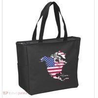 Updated Map Of America Canada And Greenland Trump Tote Bag thumb 2