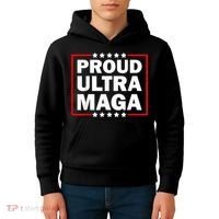 Ultra Maga Proud Ultra Maga Kids Hoodie thumb 4