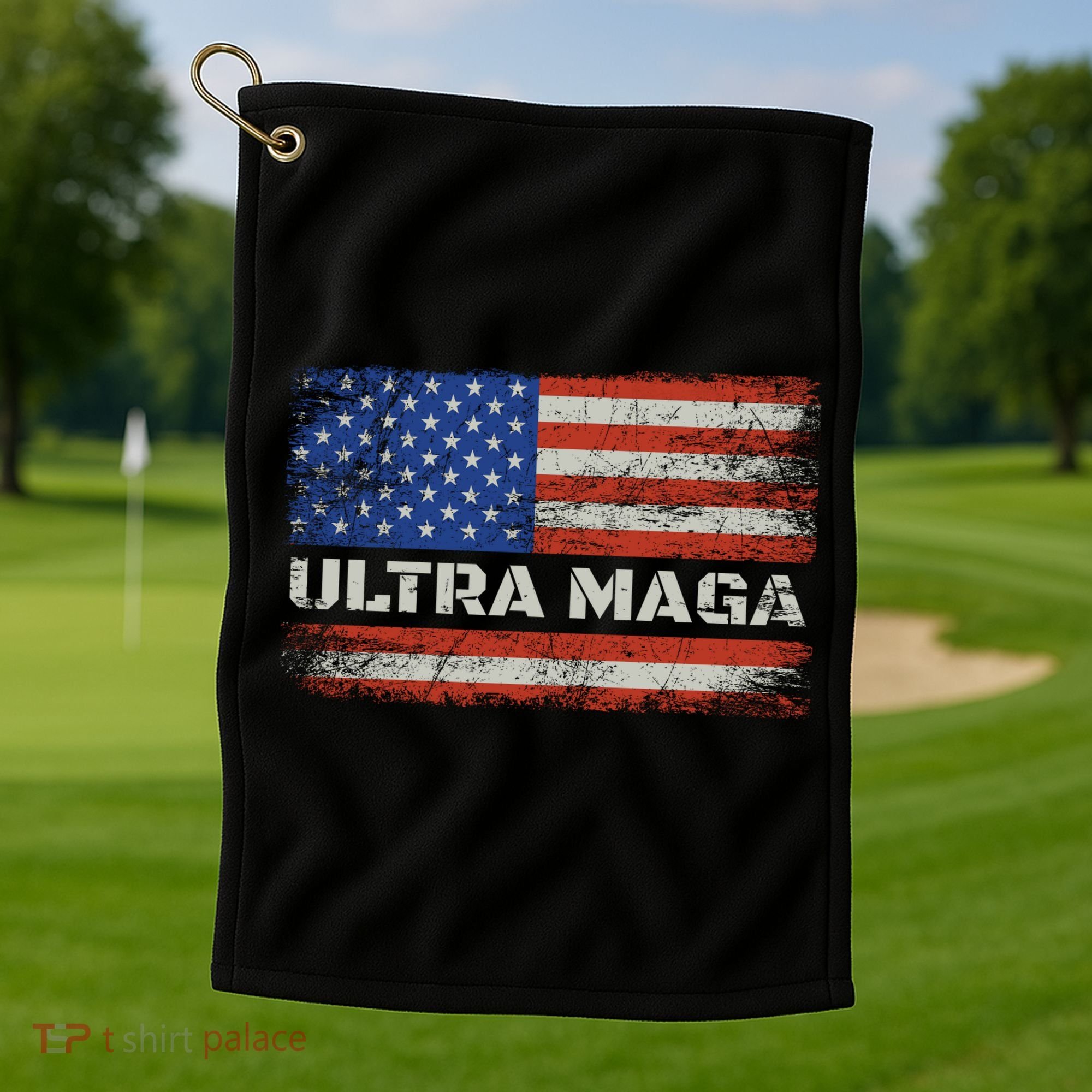 Ultra Maga Proud Ultra Maga 1 Golf Towel