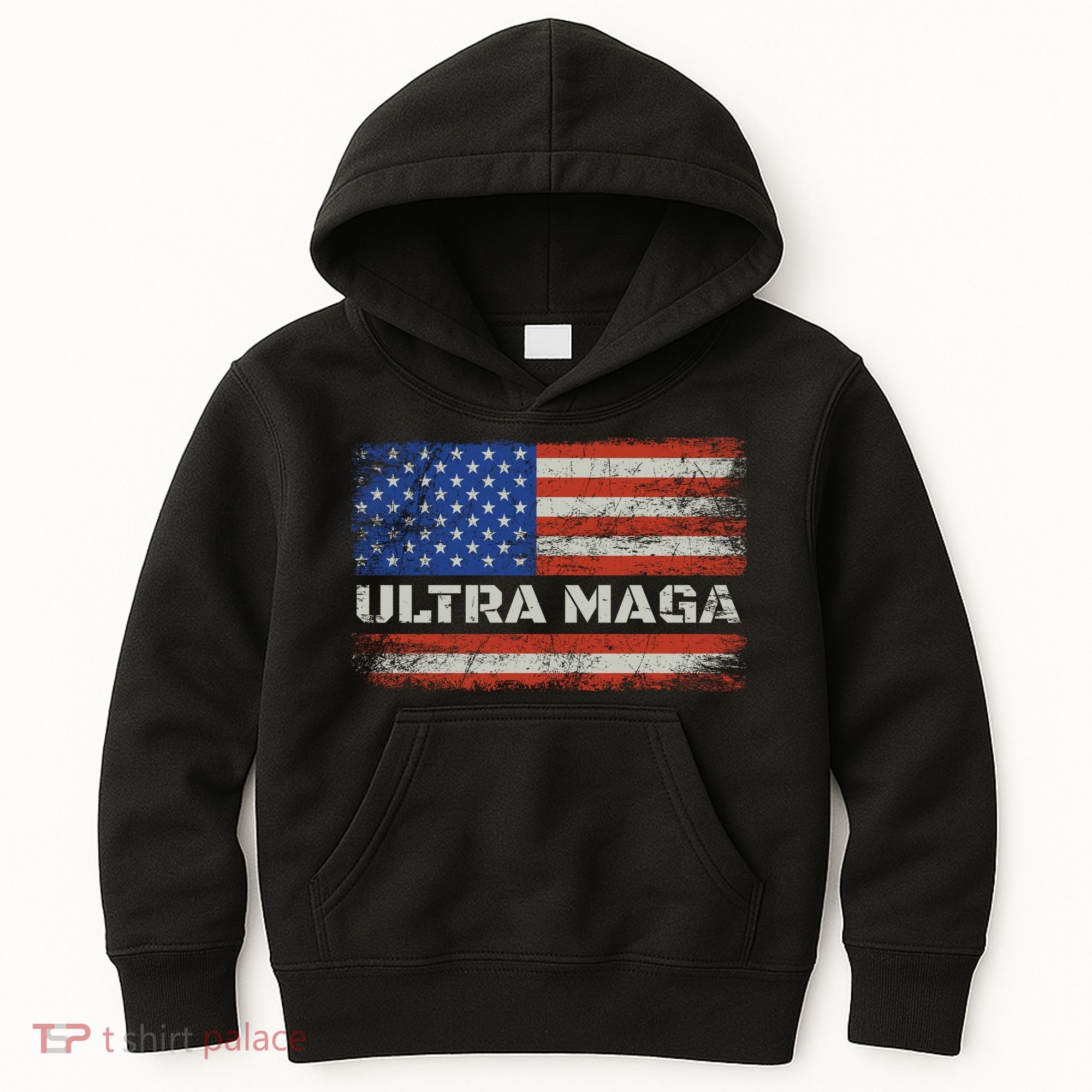 Ultra Maga Proud Ultra Maga 1 Kids Hoodie
