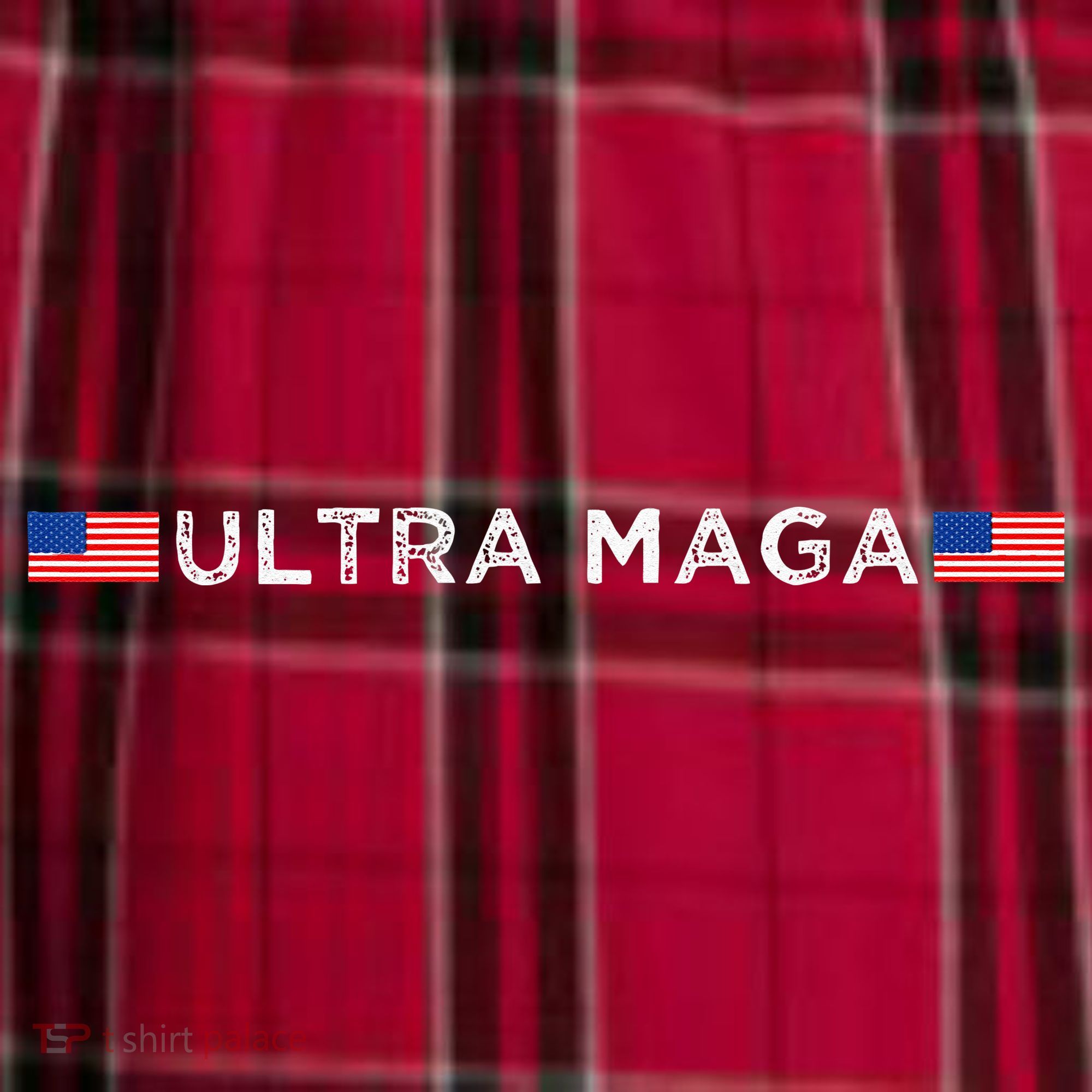 Ultra Maga Proud Ultra Maga Men's Flannel Plaid Pajama Pants