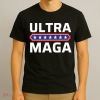 Ultra Maga Pro Trump Ultra MAGA Funny Anti Biden T-Shirt thumb 3