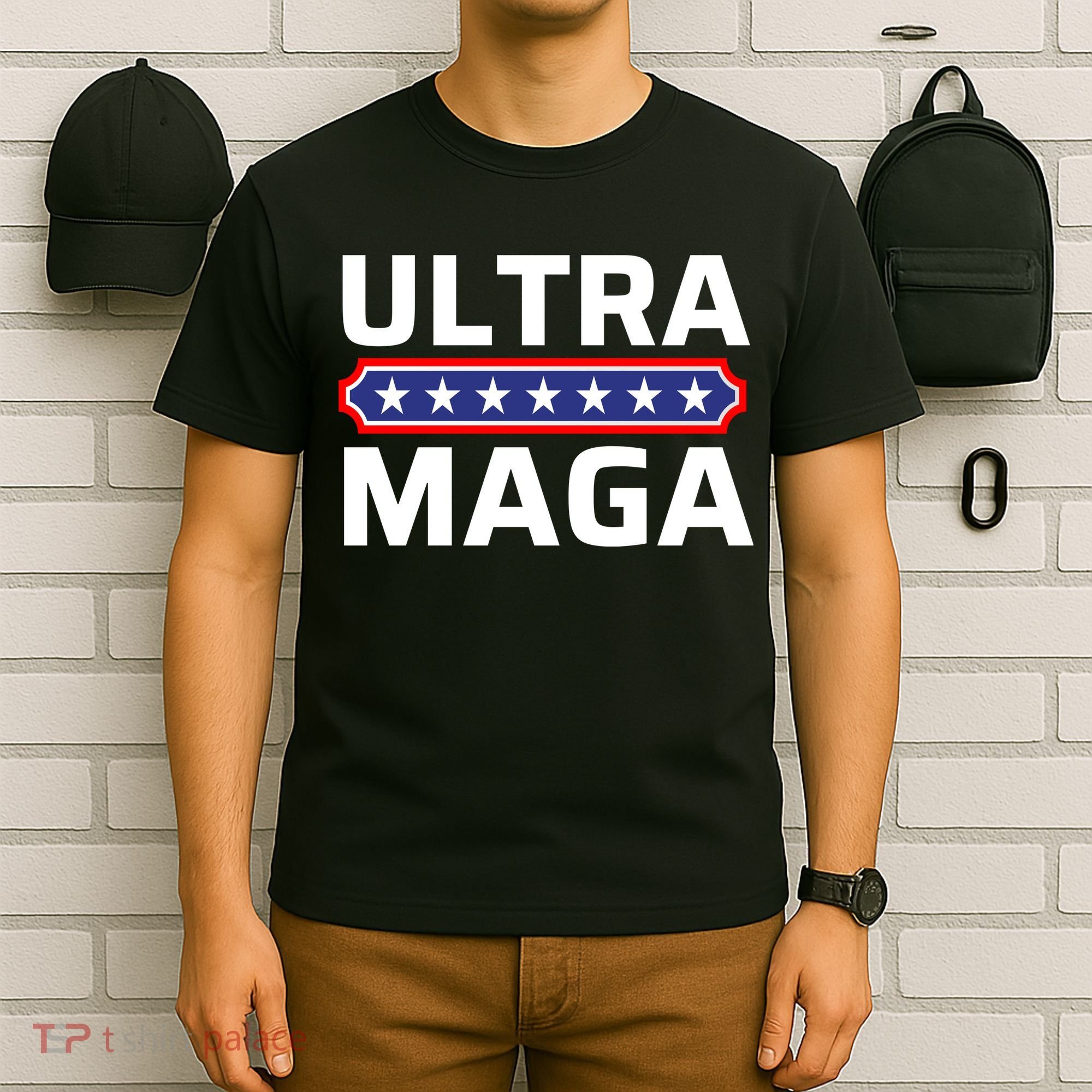 Ultra Maga Pro Trump Ultra MAGA Funny Anti Biden T-Shirt