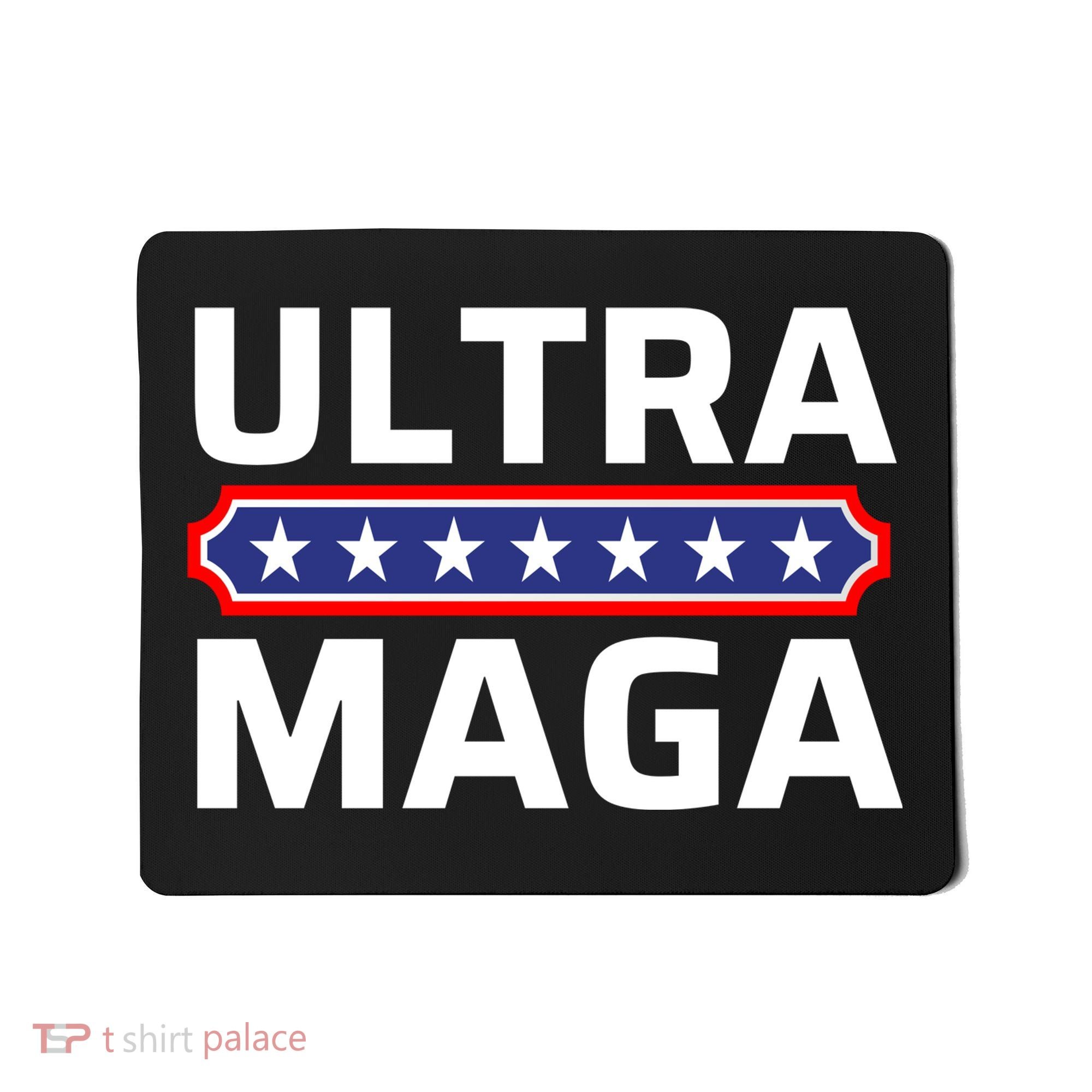 Ultra Maga Pro Trump Ultra MAGA Funny Anti Biden Mousepad
