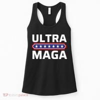 Ultra Maga Pro Trump Ultra MAGA Funny Anti Biden Women's Tank Top thumb 0