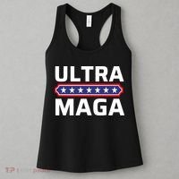 Ultra Maga Pro Trump Ultra MAGA Funny Anti Biden Women's Tank Top thumb 3
