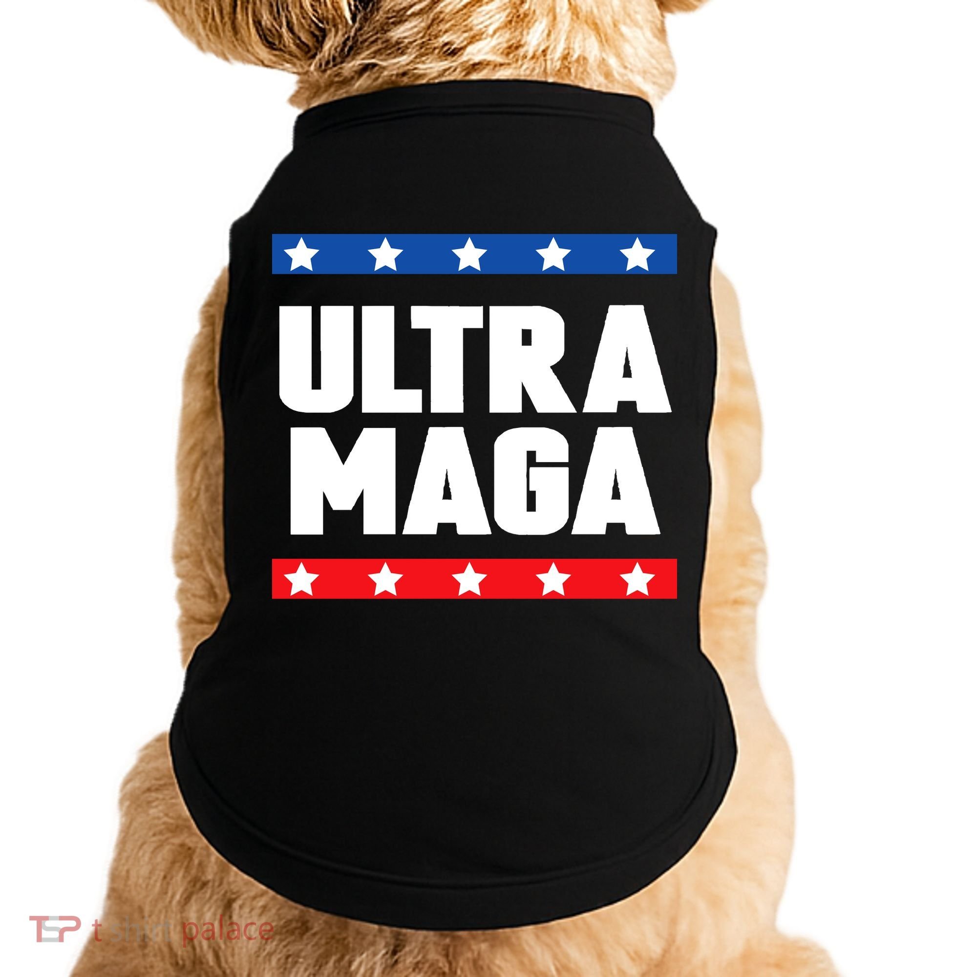 Ultra Maga Patriotic Graphic Doggie Tank