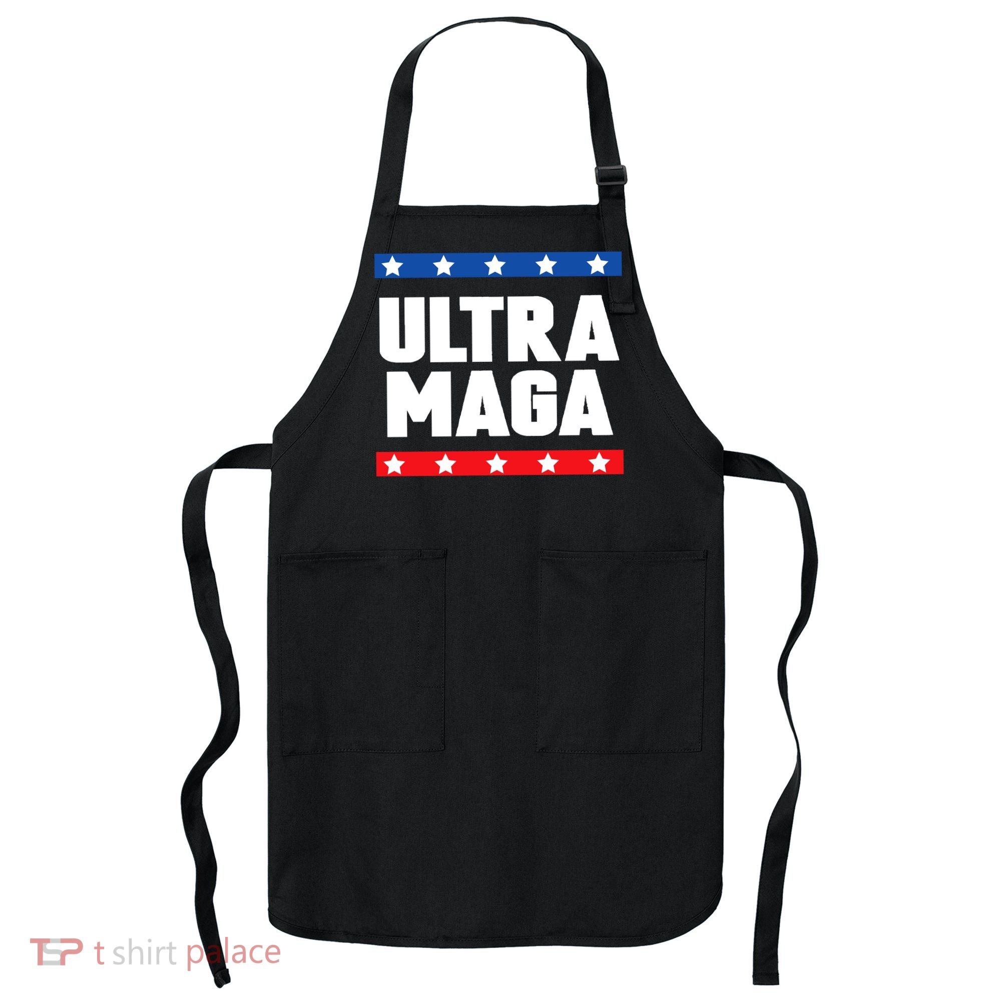 Ultra Maga Patriotic Graphic Apron