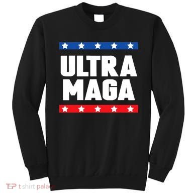 Ultra Maga Patriotic Graphic Sweatshirt