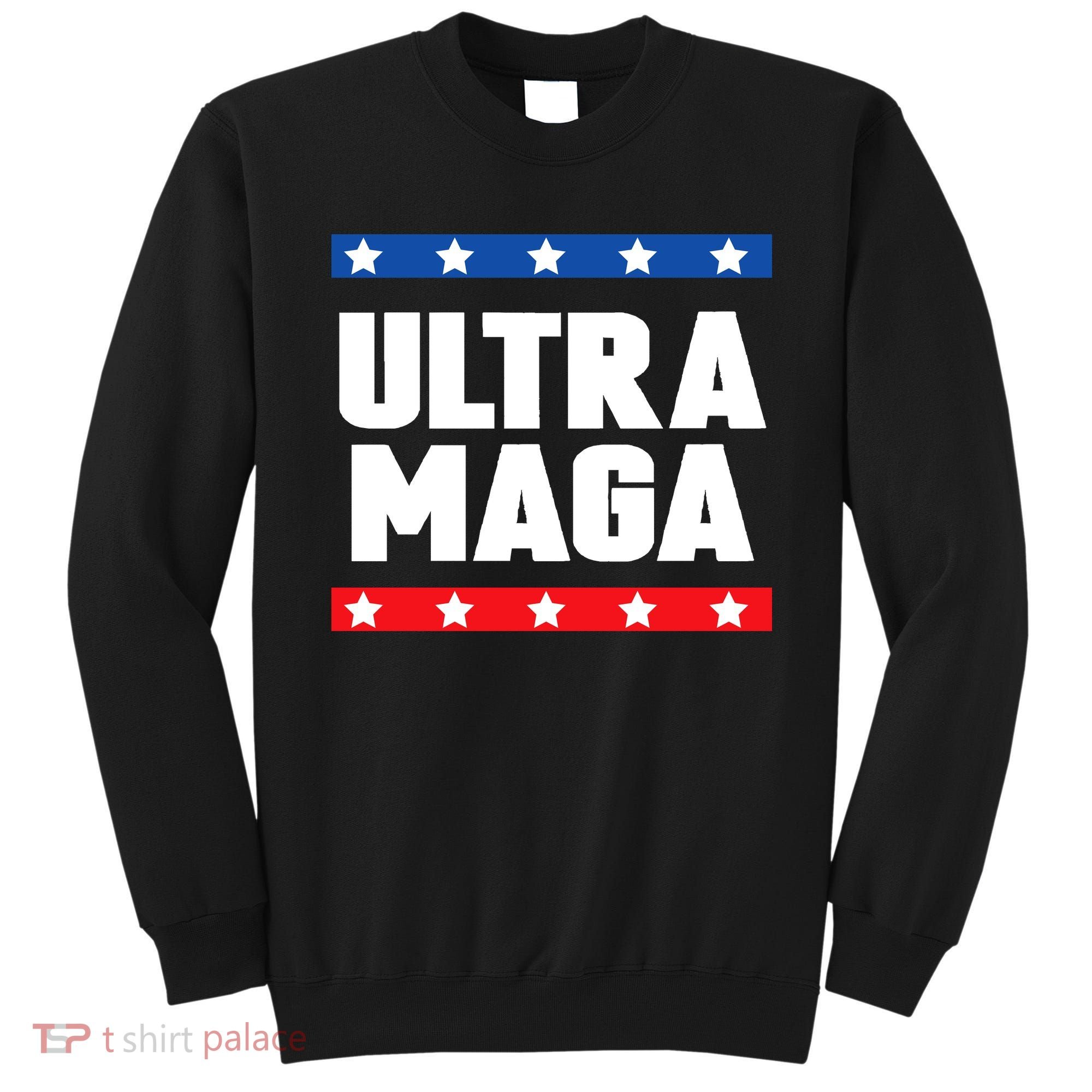 Ultra Maga Patriotic Graphic Sweatshirt