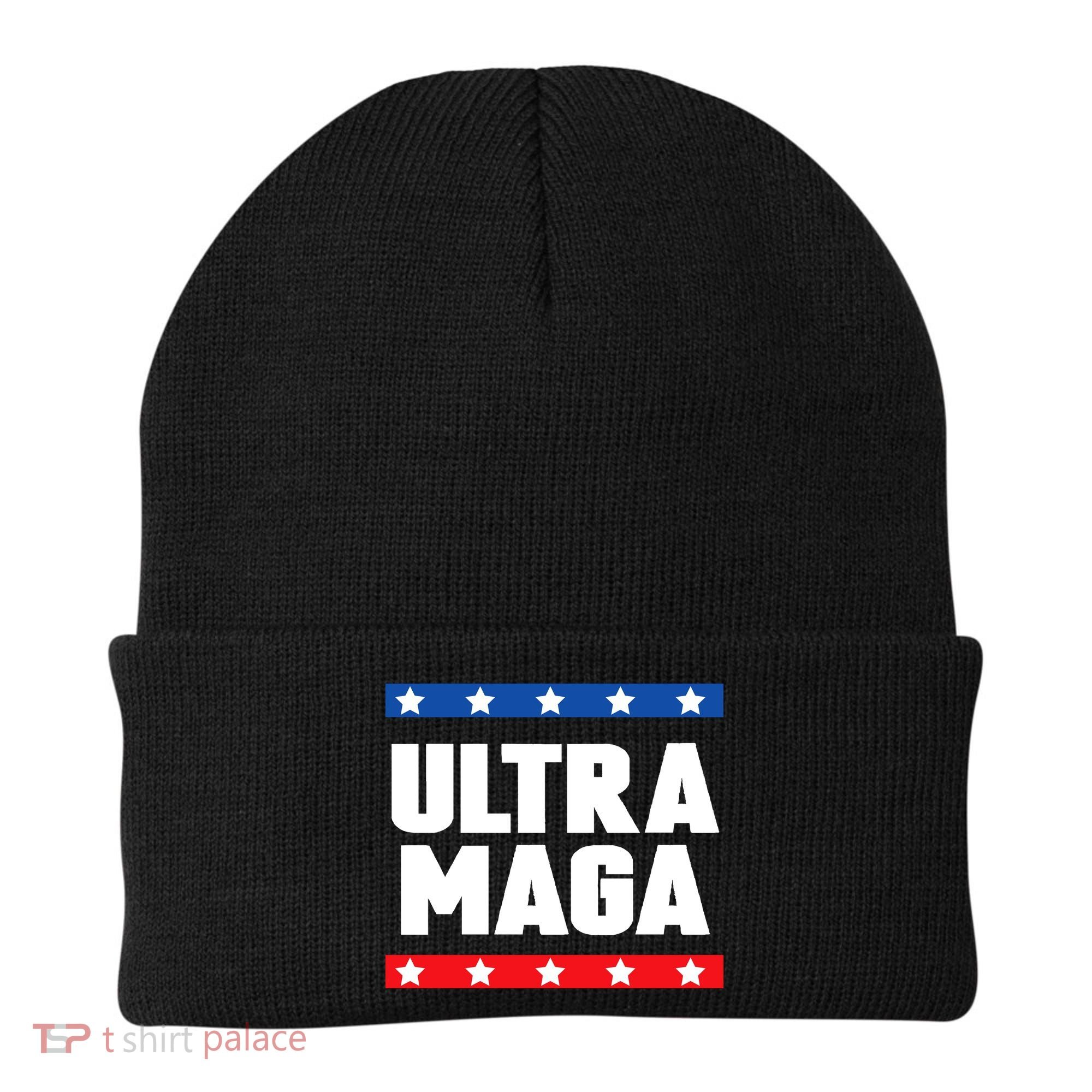 Ultra Maga Patriotic Graphic Beanie