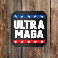 Ultra Maga Patriotic Graphic Coaster thumb 0