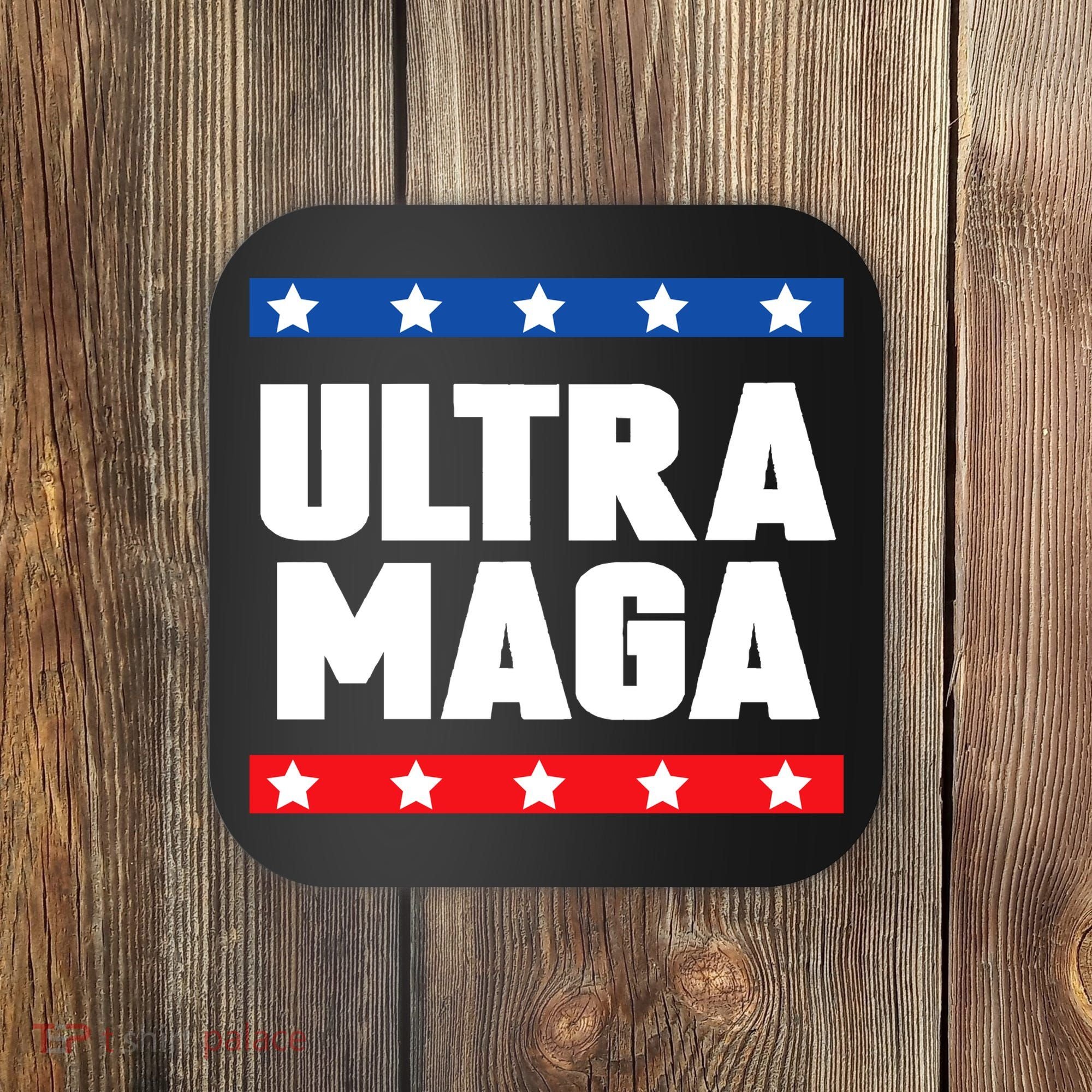 Ultra Maga Patriotic Graphic Coaster