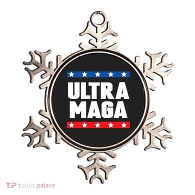 Ultra Maga Patriotic Graphic Ornament