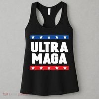 Ultra Maga Patriotic Graphic Women's Tank Top thumb 3