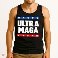 Ultra Maga Patriotic Graphic Tank Top thumb 3
