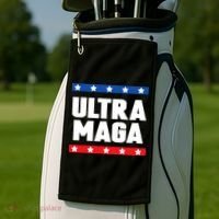 Ultra Maga Patriotic Graphic Golf Towel thumb 2