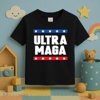 Ultra Maga Patriotic Graphic Toddler T-Shirt thumb 3