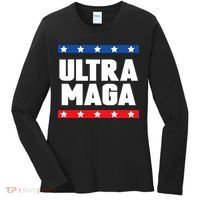 Ultra Maga Patriotic Graphic Women's Long Sleeve Shirt thumb 0