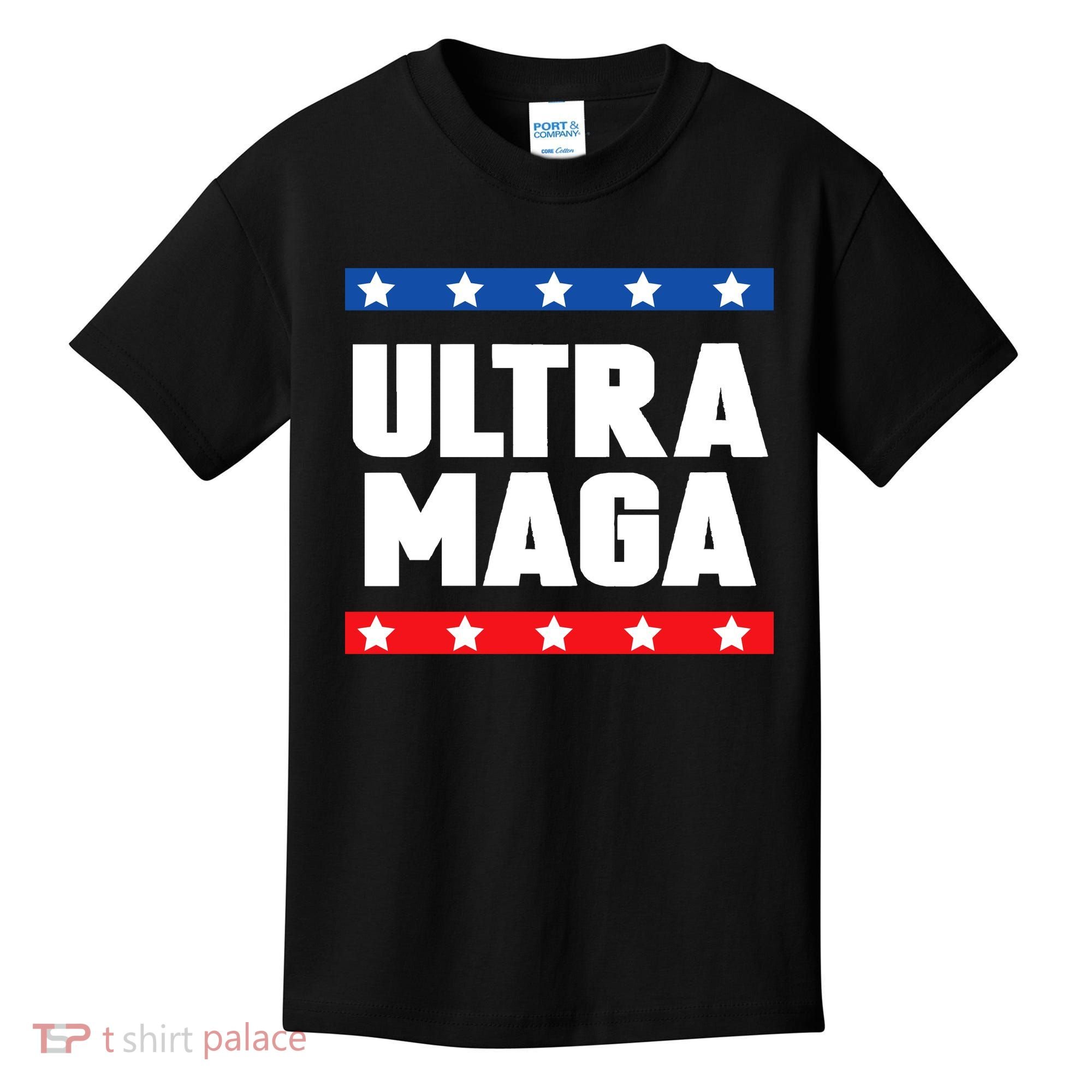 Ultra Maga Patriotic Graphic Kids T-Shirt
